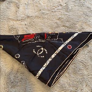 AUTHENTIC CHANEL SQUARE SCARF